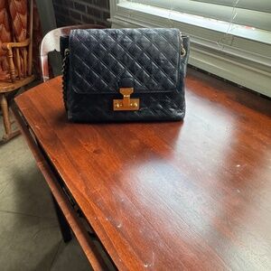 Marc Jacobs navy purse.